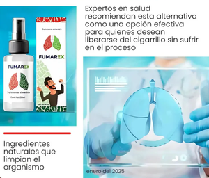 FUMAREX – Gotas naturales para dejar de fumar