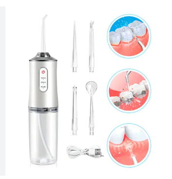 🦷 Irrigador Bucal Portátil – ¡Tu sonrisa pilísima todos los días!