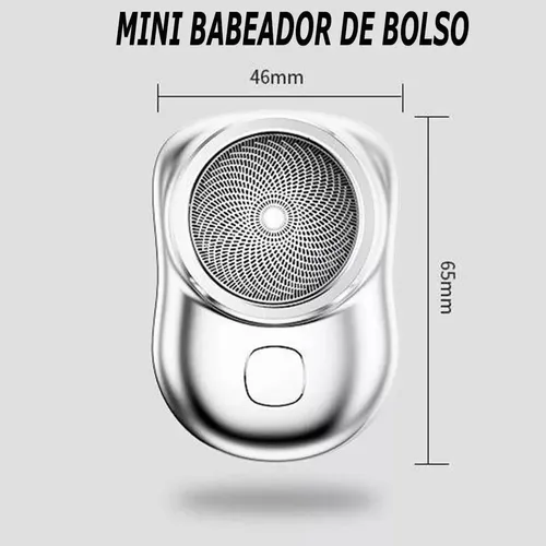 🪒 Mini Afeitadora Eléctrica Portátil – Recargable