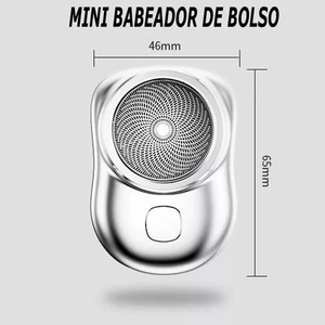 🪒 Mini Afeitadora Eléctrica Portátil – Recargable